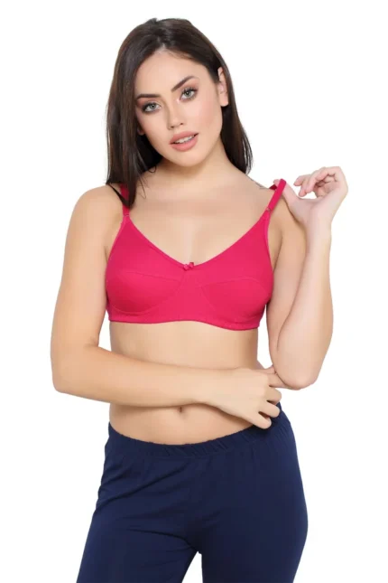 Evolove Women's Non Padded Cotton Bra