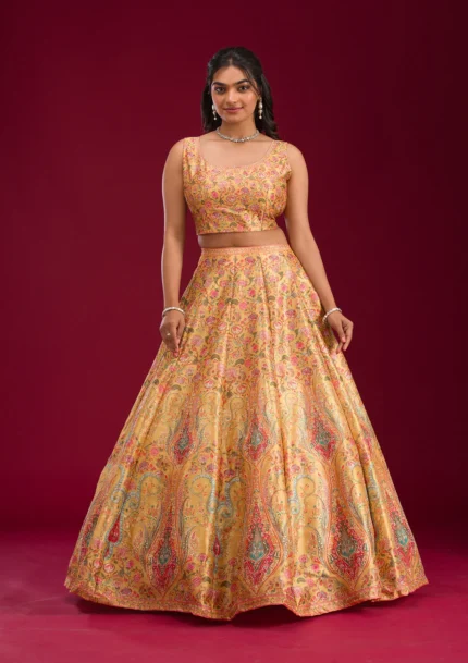Zariwork Banarasi Readymade Lehenga
