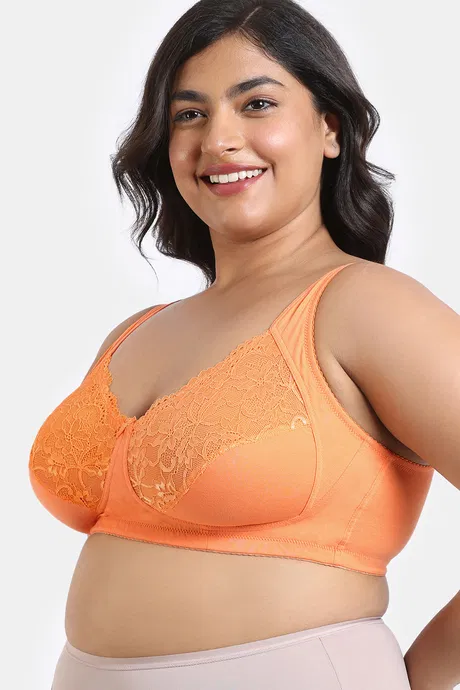 True Curv Single Layered Non Wired 3/4th Coverage Super Support Bra - Image 2