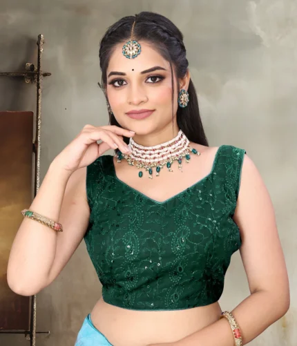 Sweetheart Neck Women Blouse