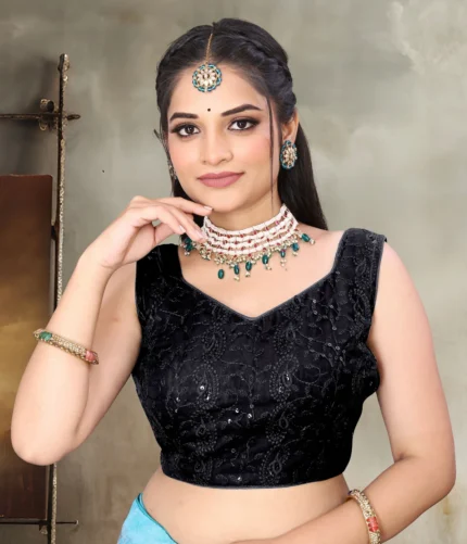 Sweetheart Neck Women Blouse