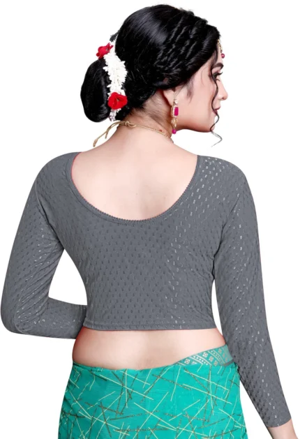 Full Sleeve Round Neck Women Blouse